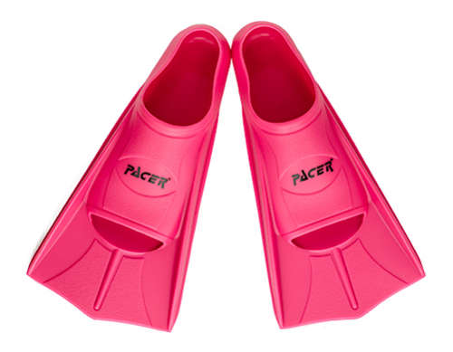Swim Fins Short Pacer Pink Size UK 1 - 1.5