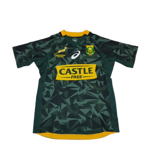 Springboks Men`s Sevens 7s Fan Home Jersey - Medium