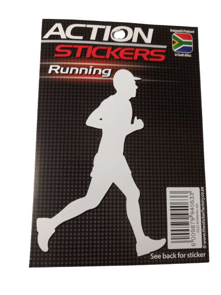 Action Sticker - Running Male