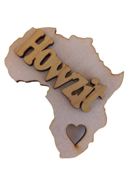 Fridge Magnet - Howzit Cream