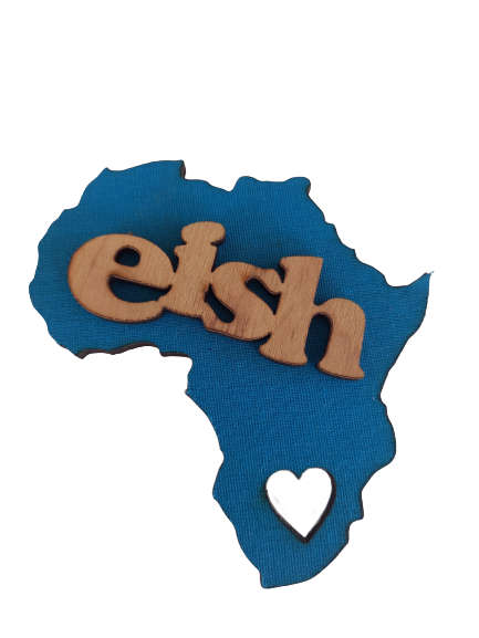 Fridge Magnet - Eish Blue