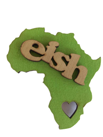 Fridge Magnet - Eish Green