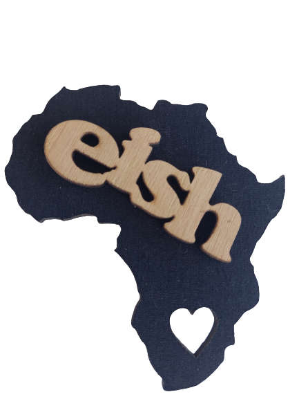 Fridge Magnet - Eish Black