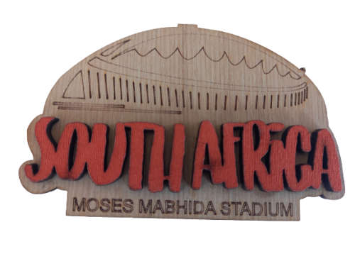 Fridge Magnet - Moses Mabhida Stadium Orange