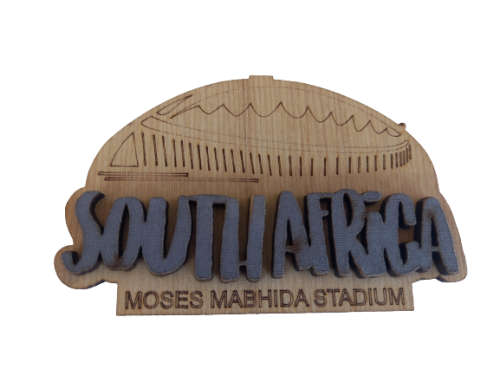 Fridge Magnet - Moses Mabhida Stadium Grey