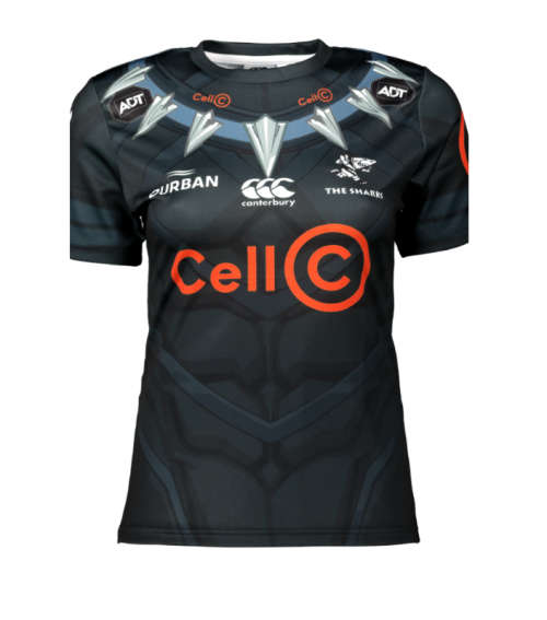 Sharks Men`s Marvel Fan Jersey - 4X-Large (4XL)
