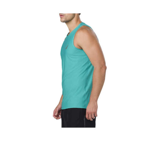 Asics Singlet Vest Men`s Lake Blue - X-Small