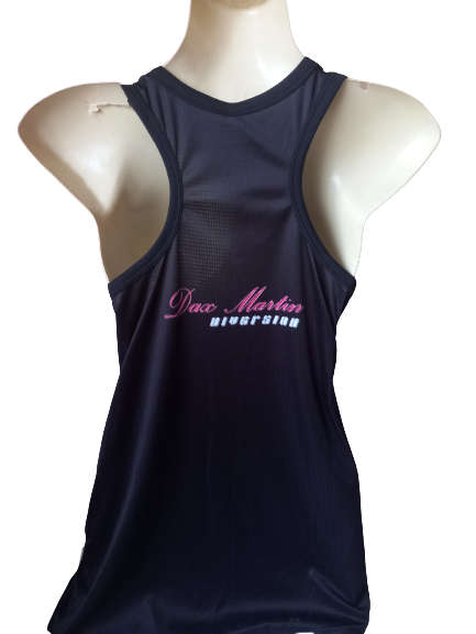 Vest Ladies Eat Train Love - Large