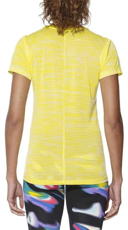 Asics Tee Ladies FuzeX Yellow - X-Small