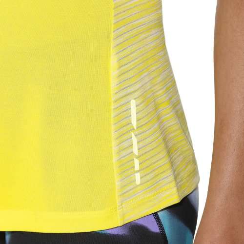 Asics Tee Ladies FuzeX Yellow - X-Small