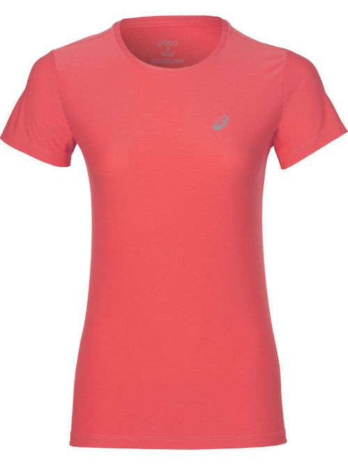 Asics Tee Ladies Coral - Small (S)