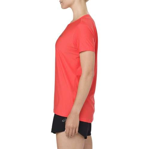 Asics Tee Ladies Coral - Small (S)