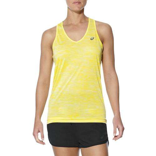 Asics Tank Ladies FuzeX Yellow - Large