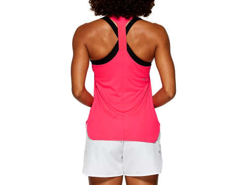 Asics Tank Ladies Practice Graphic Pink - X-Large
