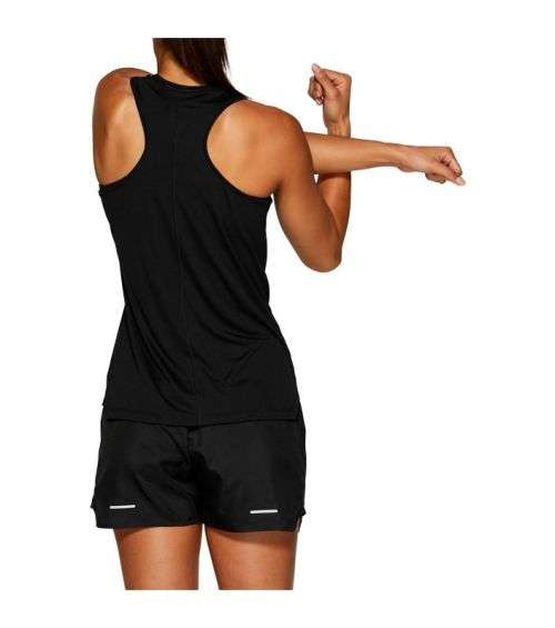 Asics Tank SIlver Ladies Performance Black - X-Large