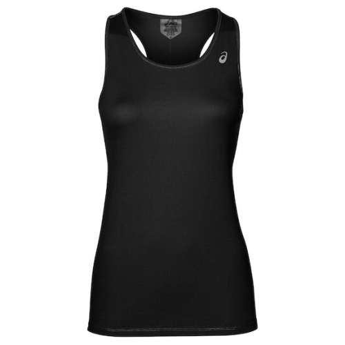 Asics Tank SIlver Ladies Performance Black - X-Large