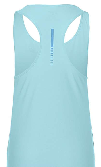 Asics Tank Graphic Ladies Blue - X-Large