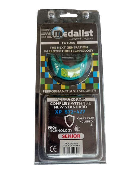 Mouth Guard Senior Futura Flag Green