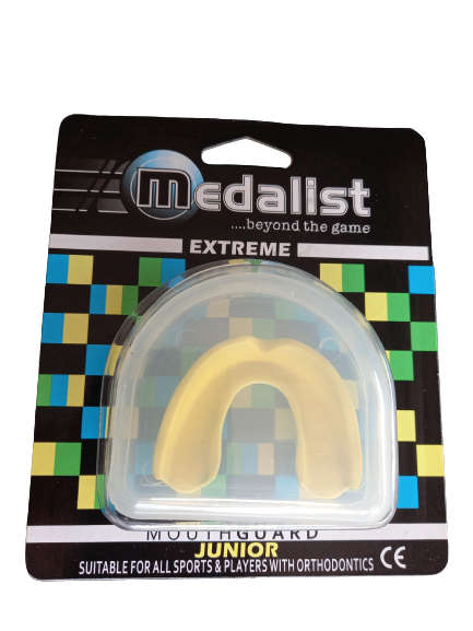 Mouth Guard Junior Extreme - Yellow & Blue