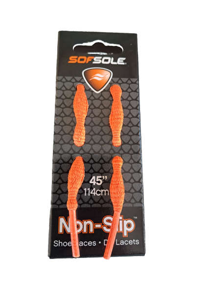 Laces Sof Sole® Non-Slip Orange