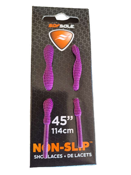 Laces Sof Sole® Non-Slip Purple