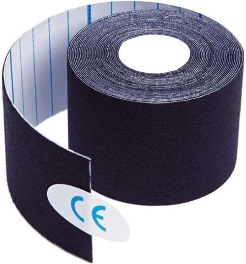 Kinesiology Tape Sport and Thearpy Terrasport 5cm x 5m - Black (uncut)