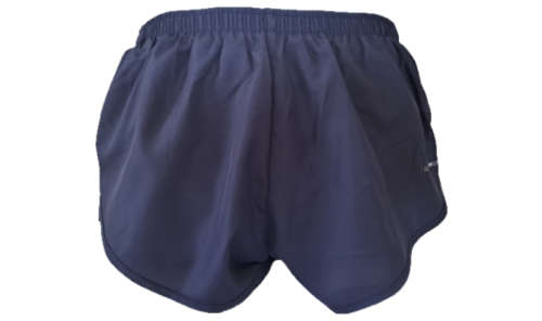 Running Shorts Mens High-Cut Second Skins: Navy - Size Medium