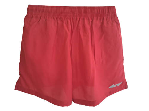 Running Shorts Square Leg Second Skins Red - Size 3X-Large