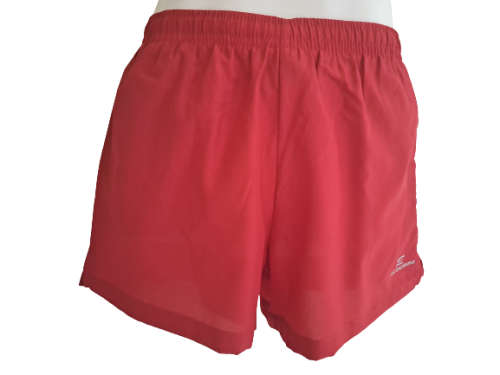 Running Shorts Square Leg Second Skins Red - Size 3X-Large