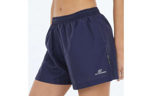 Running Shorts Square Leg Second Skins Navy - Size 2X-Large