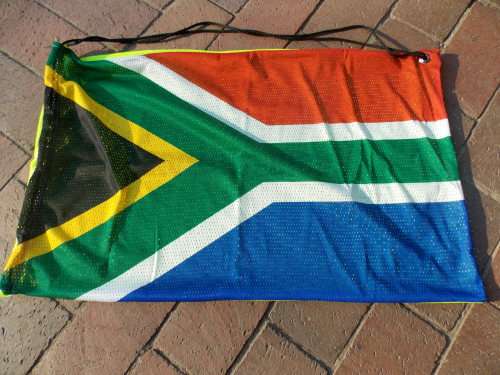 SA Flag Mesh Bag