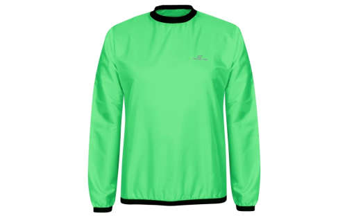 Foul Weather Run Top Second Skins Green - X-Large (38)