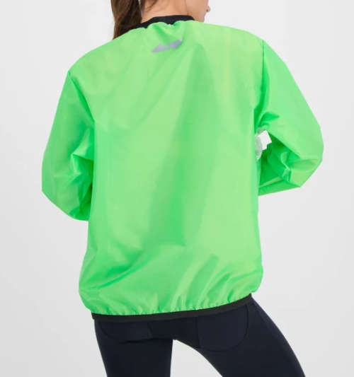 Foul Weather Run Top Second Skins Green - X-Large (38)