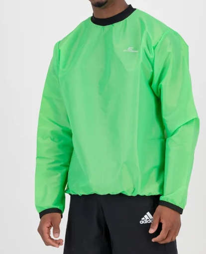 Foul Weather Run Top Second Skins Green - X-Large (38)