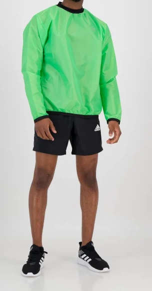 Foul Weather Run Top Second Skins Green - X-Large (38)