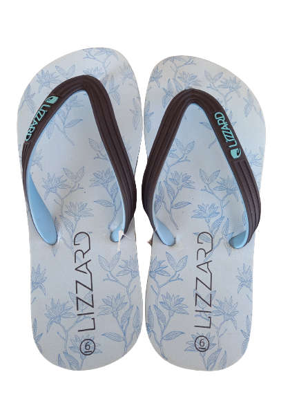 Lizzard sandals flip-flops men`s bolton blue - size UK 11