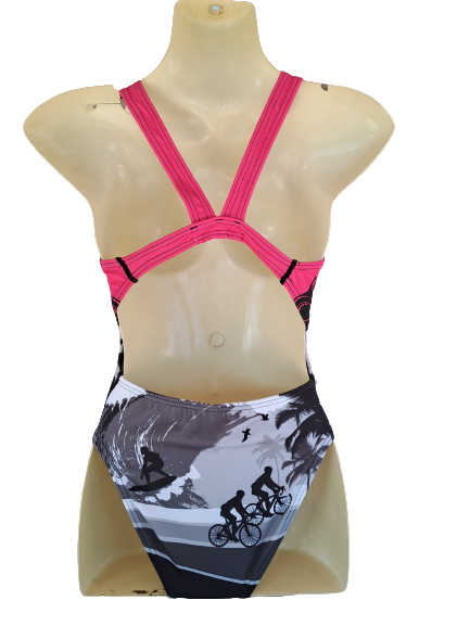 Durban Pink Costume Ladies and Girls - Size  26