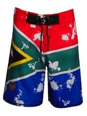 SA Flag Board Shorts Ladies - Size 36