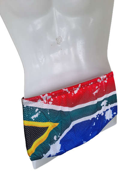 SA Flag Drag Shorts Swimming - size 38