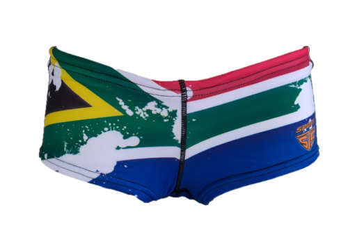 SA Flag Hot Pants Swimwear Ladies - size 26