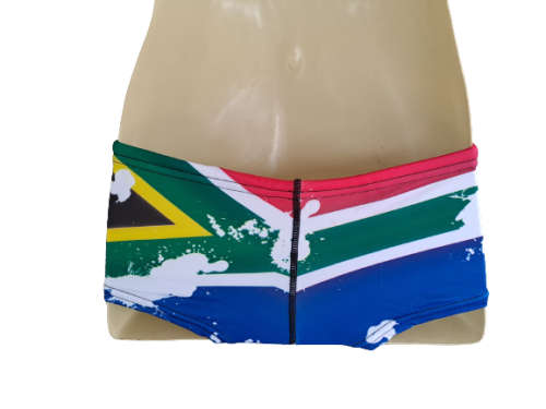 SA Flag Hot Pants Swimwear Ladies - size 26