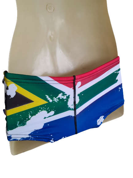 SA Flag Hot Pants Swimwear Ladies - size 26