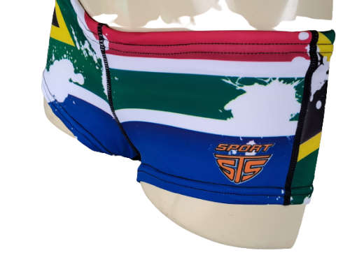 SA Flag Hot Pants Swimwear Ladies - size 26