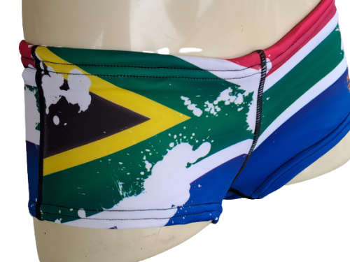 SA Flag Hot Pants Swimwear Ladies - size 26