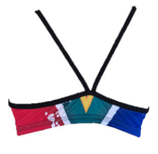 SA Flag 2-piece Training Bikini - Size 28