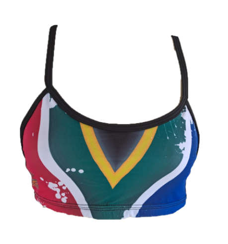 SA Flag 2-piece Training Bikini - Size 28