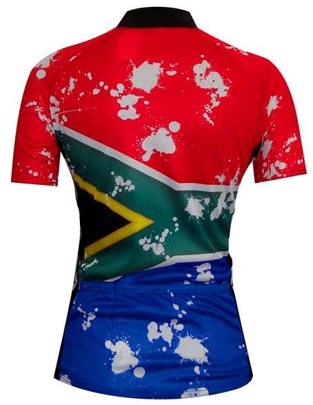 SA Flag Cycling Jersey Ladies - Size 30
