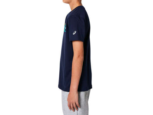 Asics Kids Short Sleeve Shirt B3 - Size X-Small