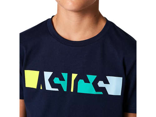Asics Kids Short Sleeve Shirt B3 - Size X-Small