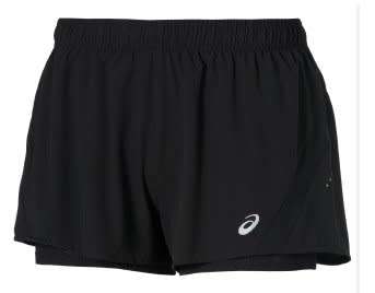 Asics Shorts Ladies 2-in-1 woven - Size Large (L)